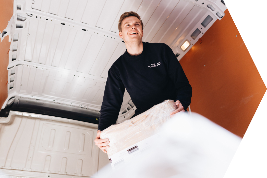 Jongen pakket bus Jongen pakket bus